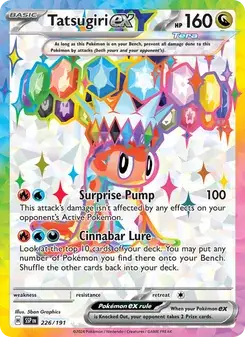 Tatsugiri ex — Surging Sparks