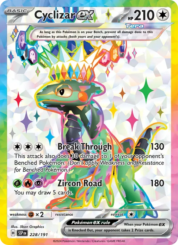 Cyclizar ex — Surging Sparks