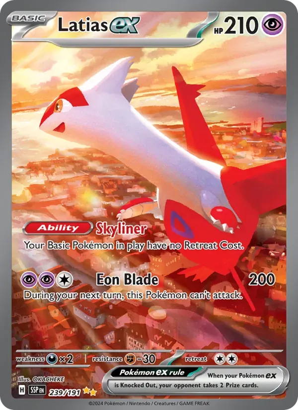 Latias ex — Surging Sparks