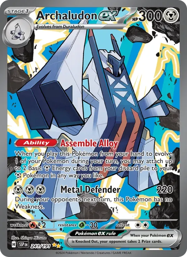 Archaludon ex — Surging Sparks