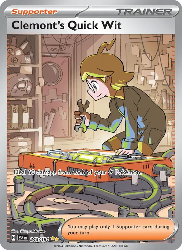 Clemont's Quick Wit — Surging Sparks