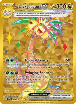 Alolan Exeggutor ex — Surging Sparks