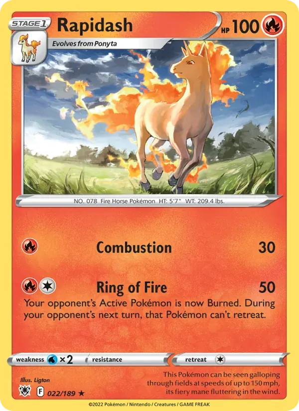 Rapidash — Astral Radiance