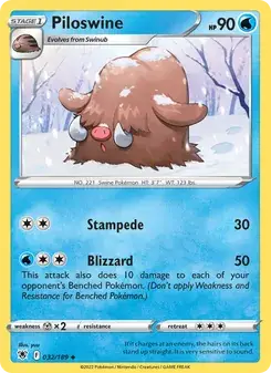 Piloswine — Astral Radiance
