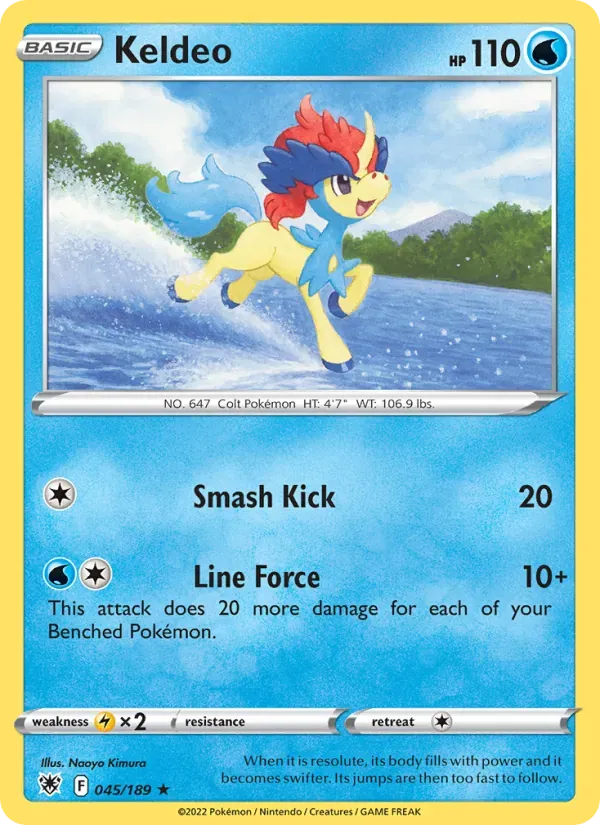 Keldeo — Astral Radiance