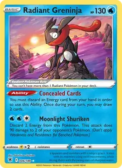 Radiant Greninja — Astral Radiance