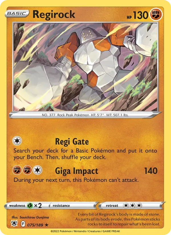 Regirock — Astral Radiance