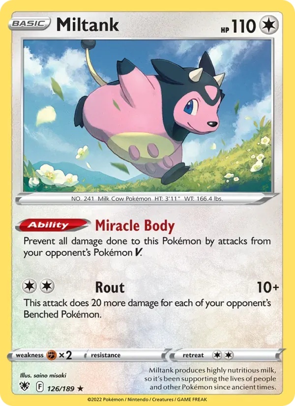 Miltank — Astral Radiance