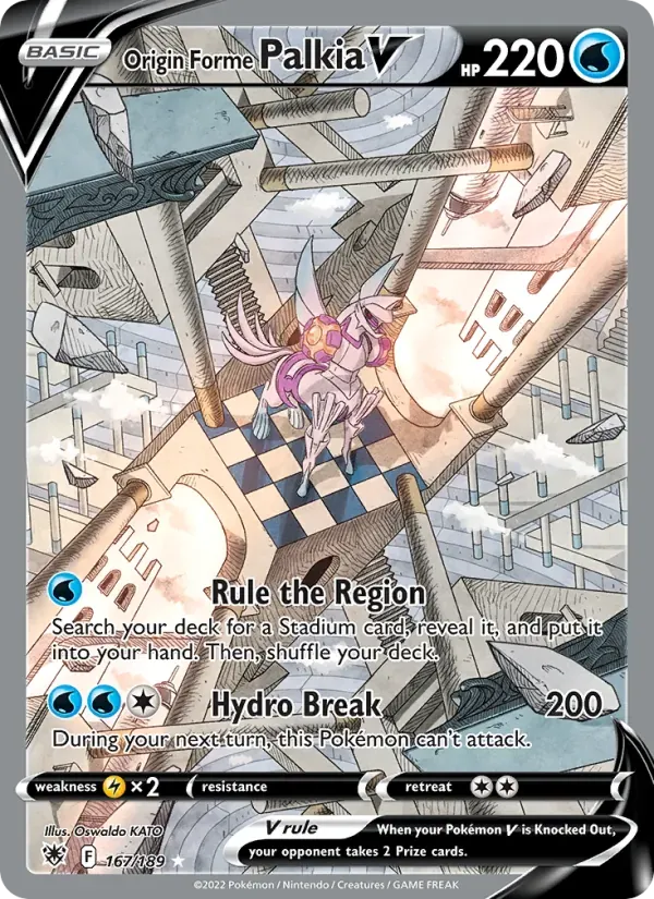 Origin Forme Palkia V — Astral Radiance