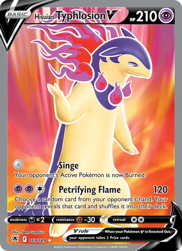 Hisuian Typhlosion V — Astral Radiance