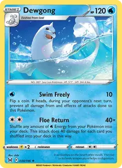 Dewgong — Lost Origin