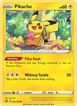 Pikachu — Lost Origin