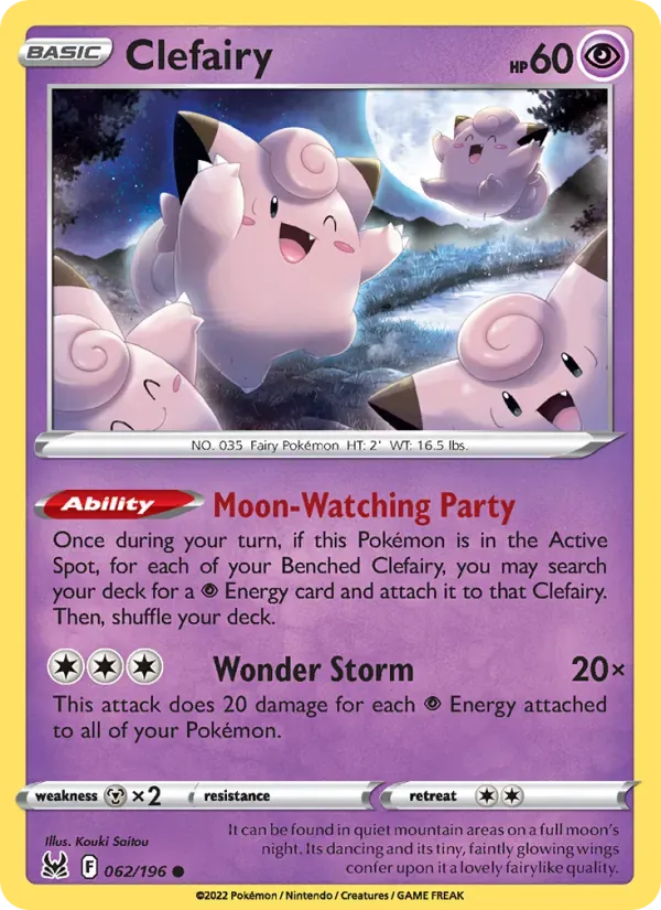 Clefairy — Lost Origin