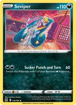 Seviper — Lost Origin