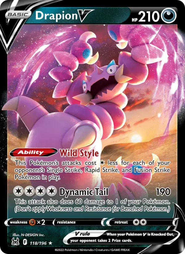 Drapion V — Lost Origin
