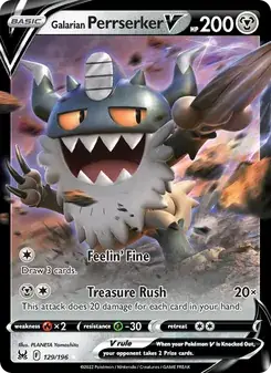 Galarian Perrserker V — Lost Origin