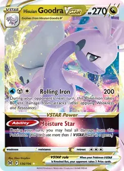 Hisuian Goodra VSTAR — Lost Origin
