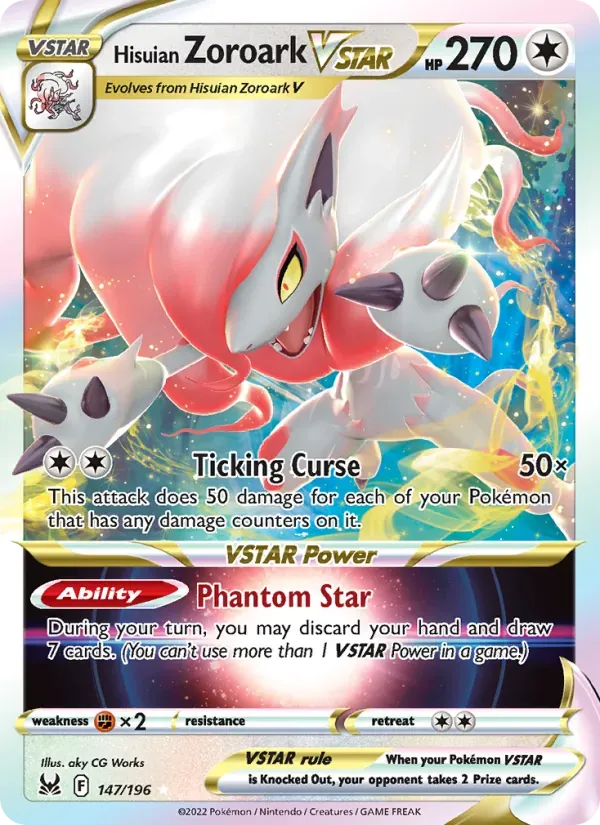 Hisuian Zoroark VSTAR — Lost Origin