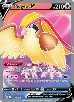Pidgeot V — Lost Origin