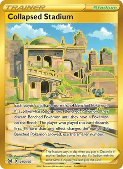 Collapsed Stadium — Lost Origin