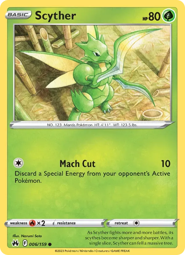Scyther — Crown Zenith