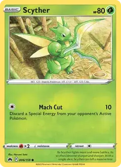 Scyther — Crown Zenith