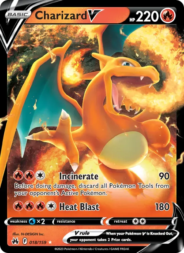 Charizard V — Crown Zenith