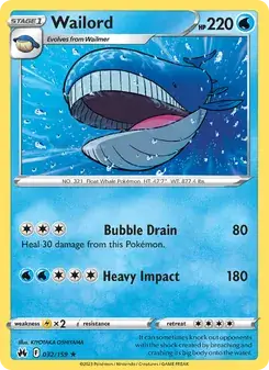 Wailord — Crown Zenith