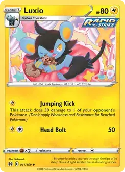 Luxio — Crown Zenith