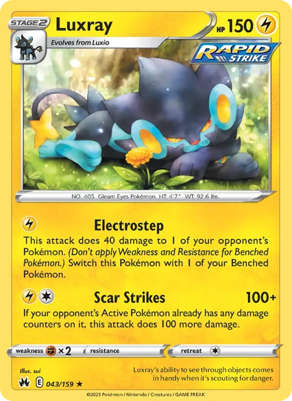 Luxray — Crown Zenith