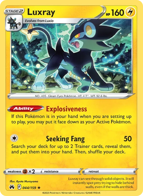 Luxray — Crown Zenith