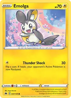 Emolga — Crown Zenith