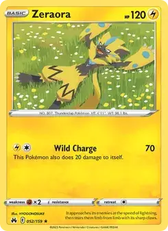 Zeraora — Crown Zenith