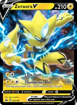 Zeraora V — Crown Zenith
