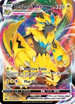 Zeraora VMAX — Crown Zenith