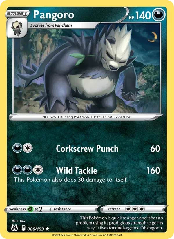 Pangoro — Crown Zenith