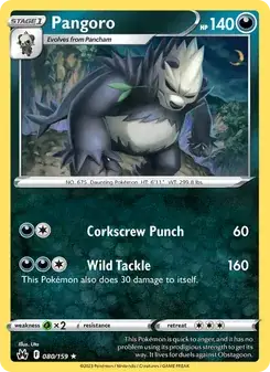 Pangoro — Crown Zenith