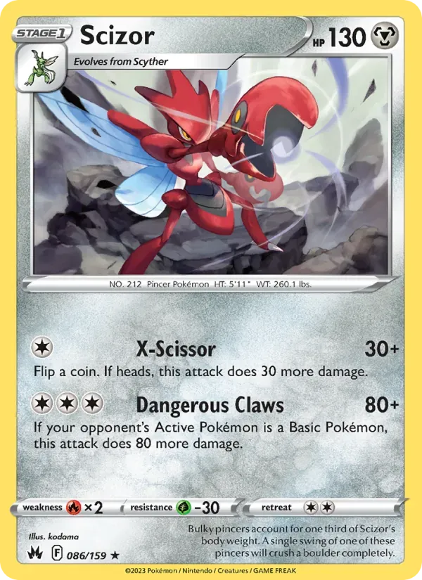 Scizor — Crown Zenith