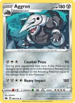 Aggron — Crown Zenith