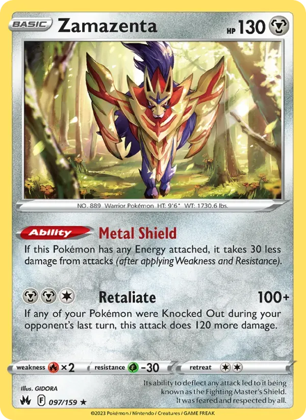 Zamazenta — Crown Zenith