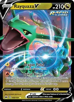 Rayquaza V — Crown Zenith