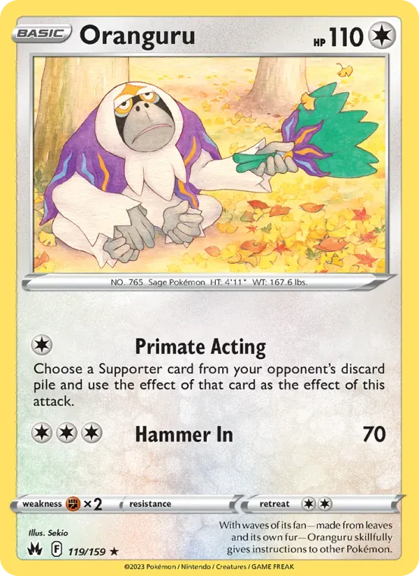 Oranguru — Crown Zenith