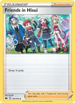Friends in Hisui — Crown Zenith