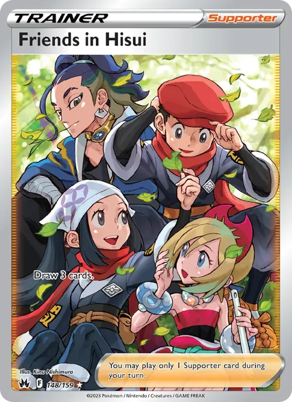 Friends in Hisui — Crown Zenith