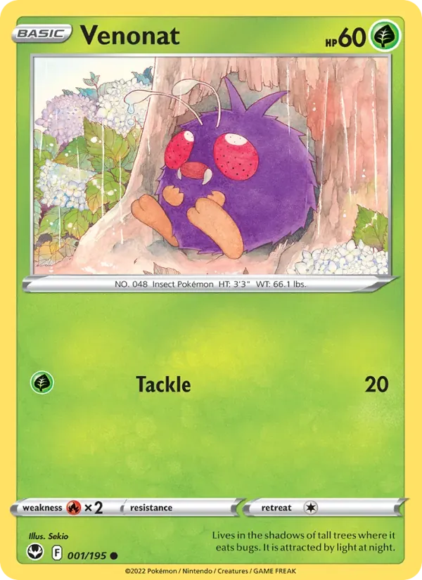 Venonat — Silver Tempest