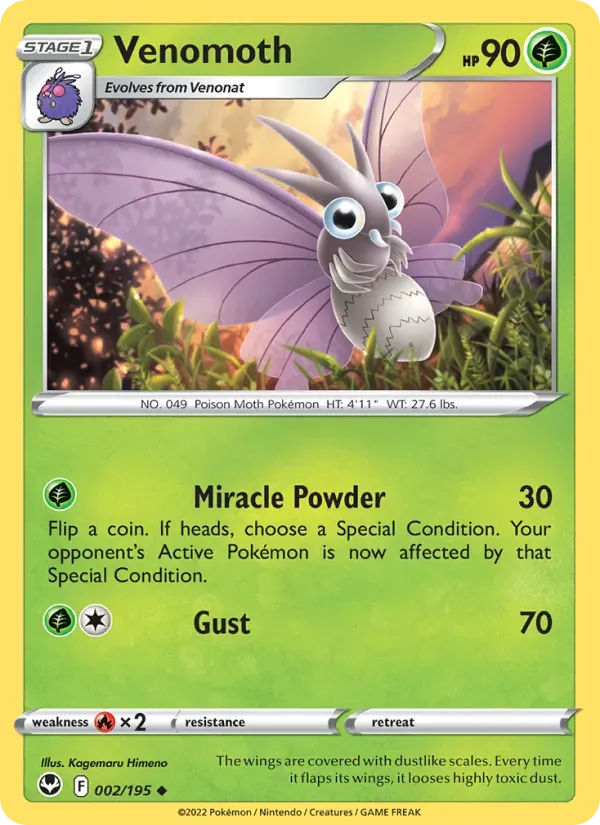 Venomoth — Silver Tempest