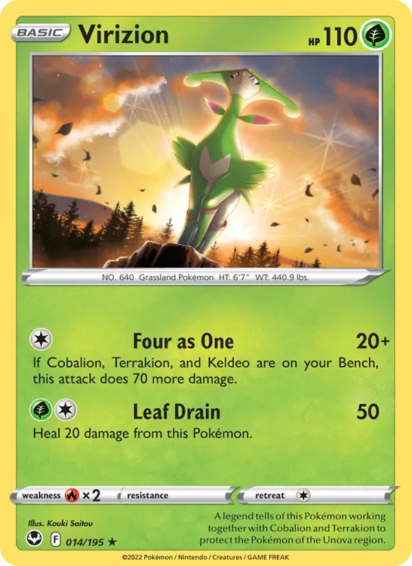 Virizion — Silver Tempest