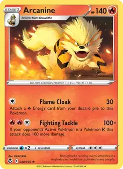 Arcanine — Silver Tempest