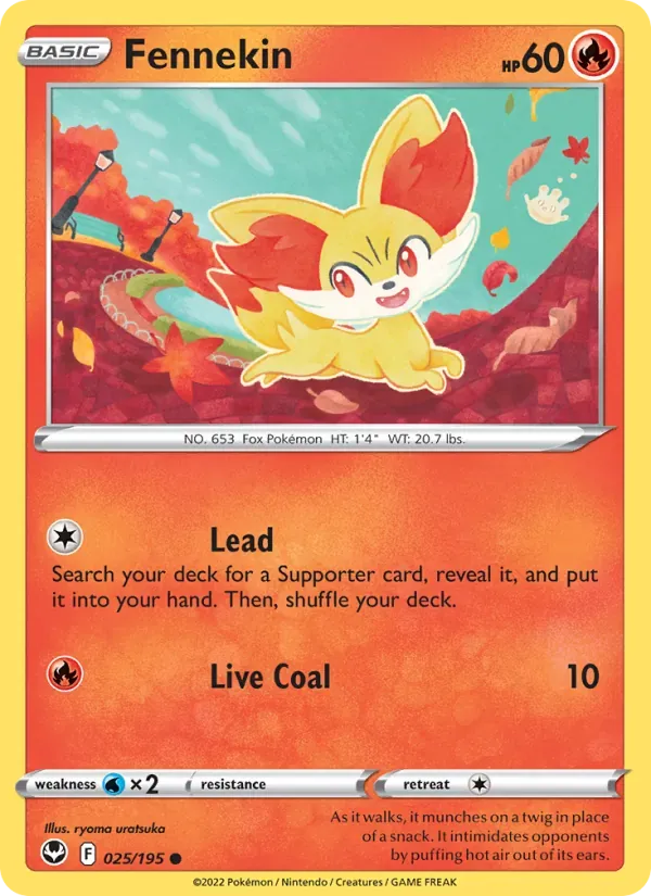 Fennekin — Silver Tempest