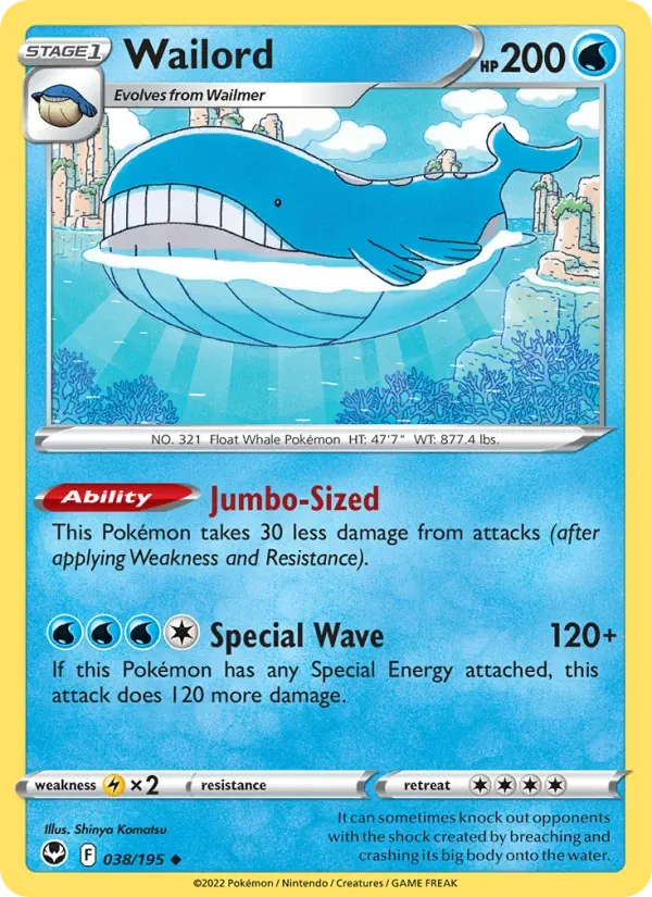Wailord — Silver Tempest